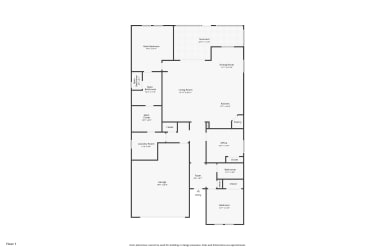 Floor plan 1 for 14211 17th Ct