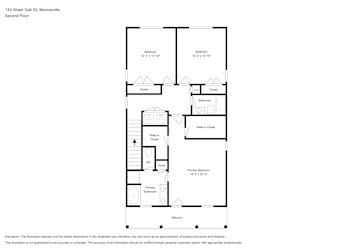 Floor plan 2 for 143 Water Oak Dr