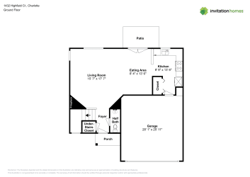 Floor plan 1 for 1432 Highfield Ct
