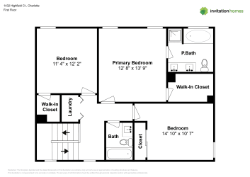 Floor plan 2 for 1432 Highfield Ct