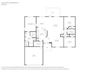 Floor plan 1 for 1433 Payette Ln