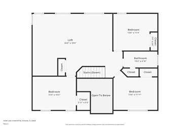Floor plan 2 for 14344 Lake Underhill Rd