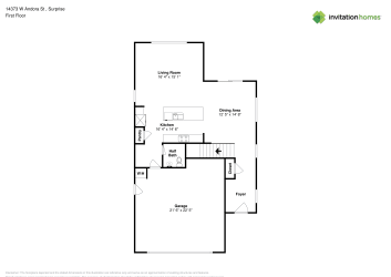 Floor plan 1 for 14373 W Andora St