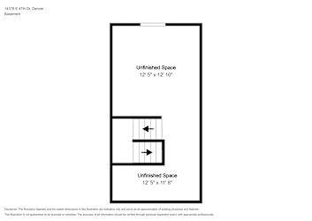 Floor plan 1 for 14378 E 47th Dr