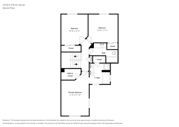 Floor plan 3 for 14378 E 47th Dr