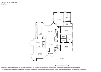 Floor plan 1 for 1441 SW 19th St