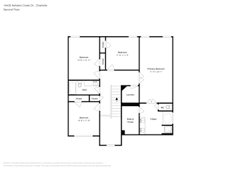 Floor plan 2 for 14433 Asheton Creek Dr