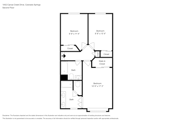 Floor plan 3 for 1452 Canoe Creek Dr