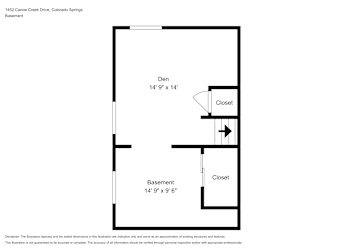 Floor plan 1 for 1452 Canoe Creek Dr