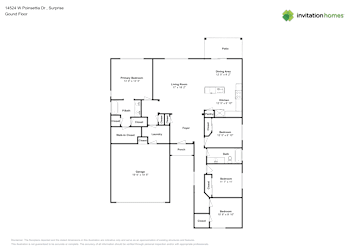 Floor plan 1 for 14524 W Poinsettia Dr