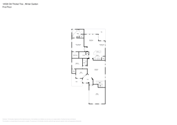Floor plan 1 for 14529 Old Thicket Trce