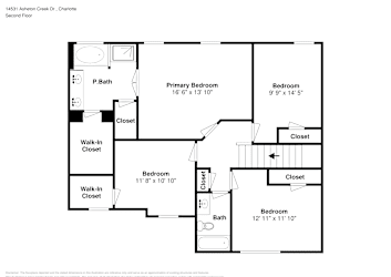 Floor plan 2 for 14531 Asheton Creek Dr