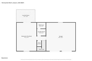 Floor plan 1 for 146 Seattle Blvd S