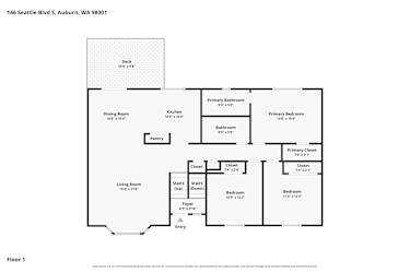Floor plan 2 for 146 Seattle Blvd S