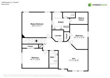 Floor plan 2 for 14608 Brotherly Ln