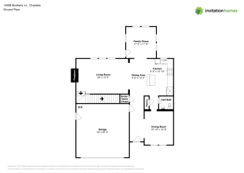 Floor plan 1 for 14608 Brotherly Ln