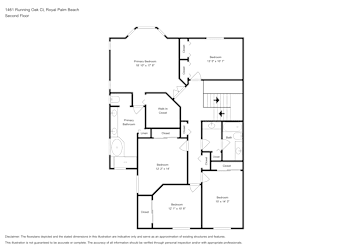 Floor plan 2 for 1461 Running Oak Ct