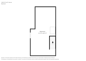 Floor plan 1 for 14623 E 51st Pl