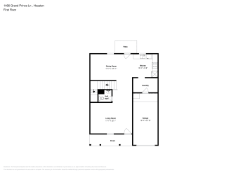 Floor plan 1 for 1466 Grand Prince Ln