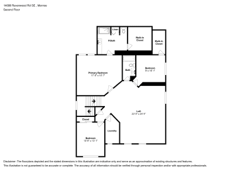 Floor plan 2 for 14688 Ravenwood Rd SE