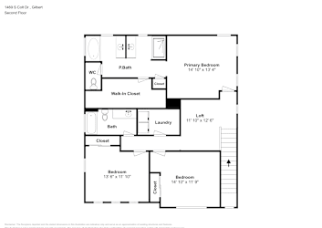 Floor plan 2 for 1469 S Colt Dr