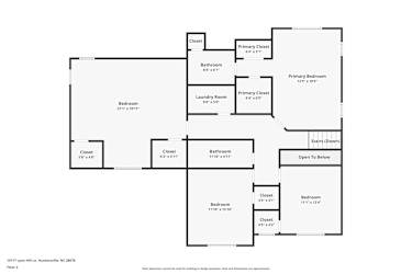 Floor plan 1 for 14717 Lyon Hill Ln