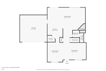 Floor plan 2 for 14717 Lyon Hill Ln