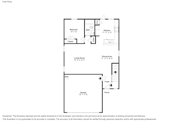 Floor plan 1 for 1478 Embrook Trl