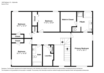 Floor plan 2 for 1480 Redberry Cir