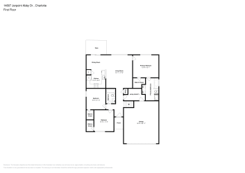 Floor plan 1 for 14807 Jerpoint Abby Dr