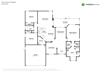 Floor plan 1 for 14814 7th Ave E