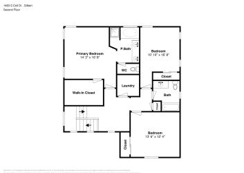Floor plan 2 for 1483 S Colt Dr