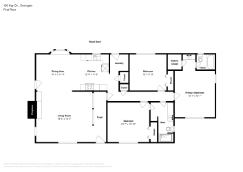 Floor plan 1 for 150 Kay Cir