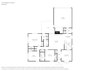 Floor plan 1 for 150 Valleyglen Dr