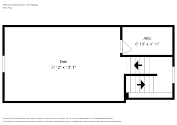 Floor plan 3 for 1505 Dexter Ridge Dr