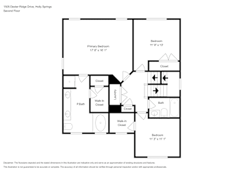 Floor plan 2 for 1505 Dexter Ridge Dr