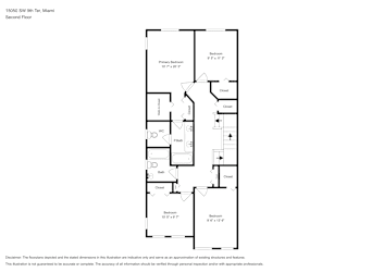 Floor plan 2 for 15050 SW 9th Ter