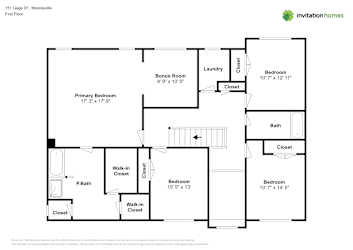 Floor plan 2 for 151 Gage Dr