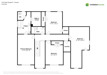 Floor plan 2 for 1512 Saint George Pl