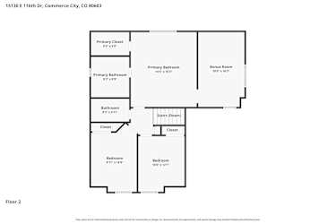 Floor plan 2 for 15130 E 116th Dr