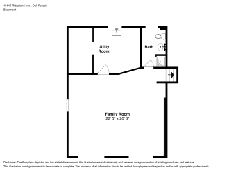 Floor plan 1 for 15145 Ridgeland Ave