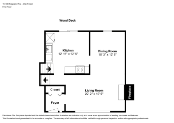 Floor plan 2 for 15145 Ridgeland Ave
