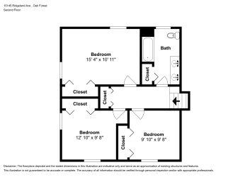 Floor plan 3 for 15145 Ridgeland Ave