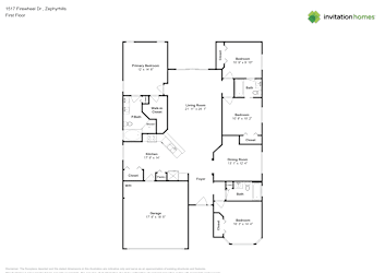 Floor plan 1 for 1517 Firewheel Dr