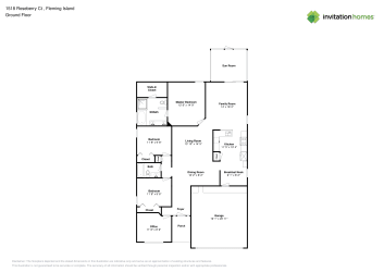 Floor plan 1 for 1518 Roseberry Ct