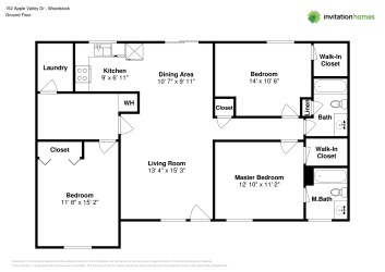 Floor plan 1 for 152 Apple Valley Dr