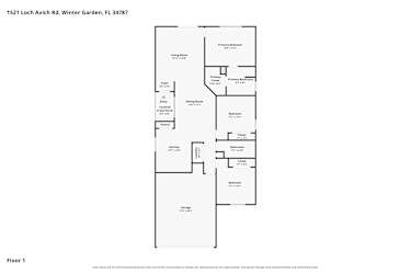 Floor plan 1 for 1521 Loch Avich Rd