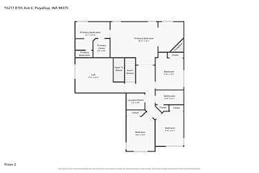 Floor plan 2 for 15217 87th Ave E