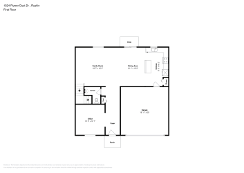 Floor plan 1 for 1524 Flower Dust Dr