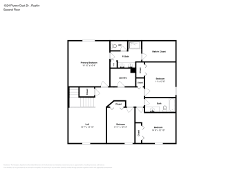 Floor plan 2 for 1524 Flower Dust Dr